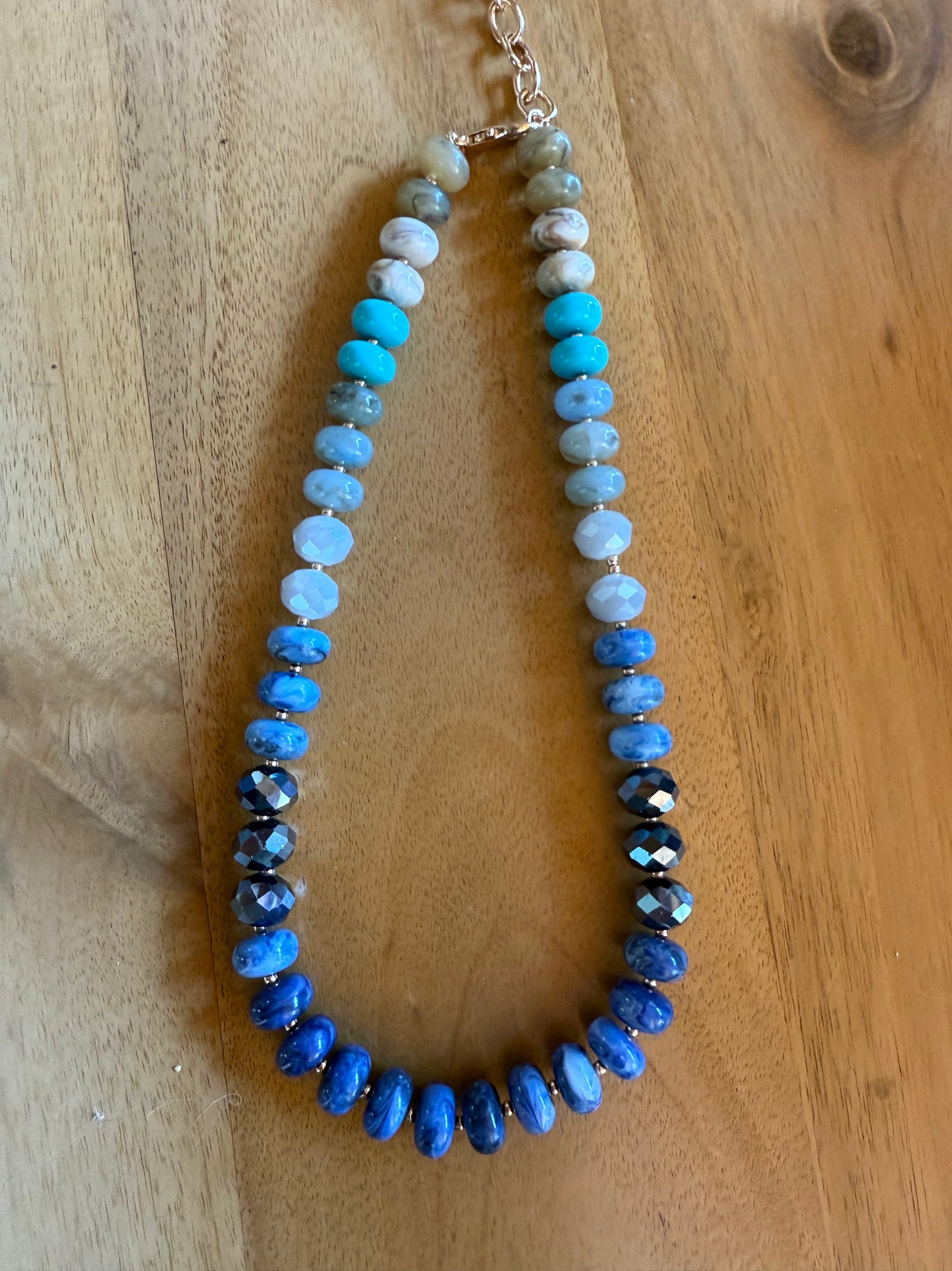 Starry sky Gemstone Necklace