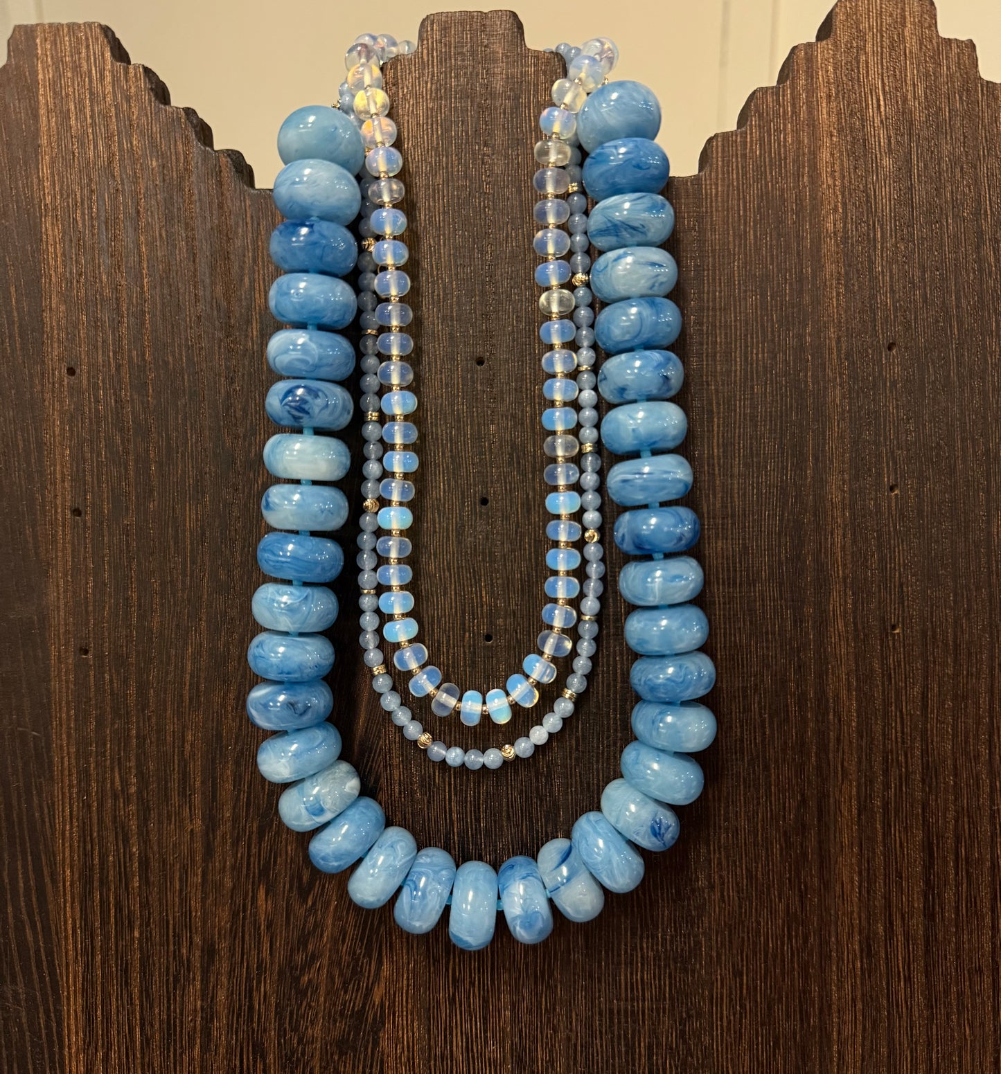 Chunky blue