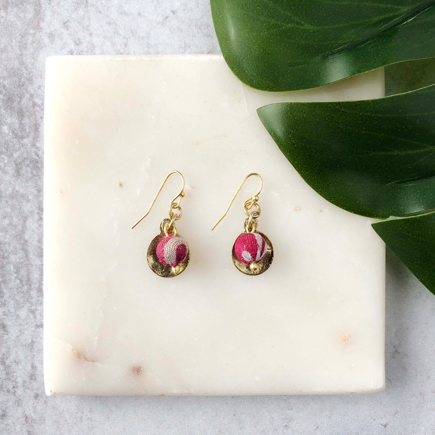 Kantha Dainty Earring