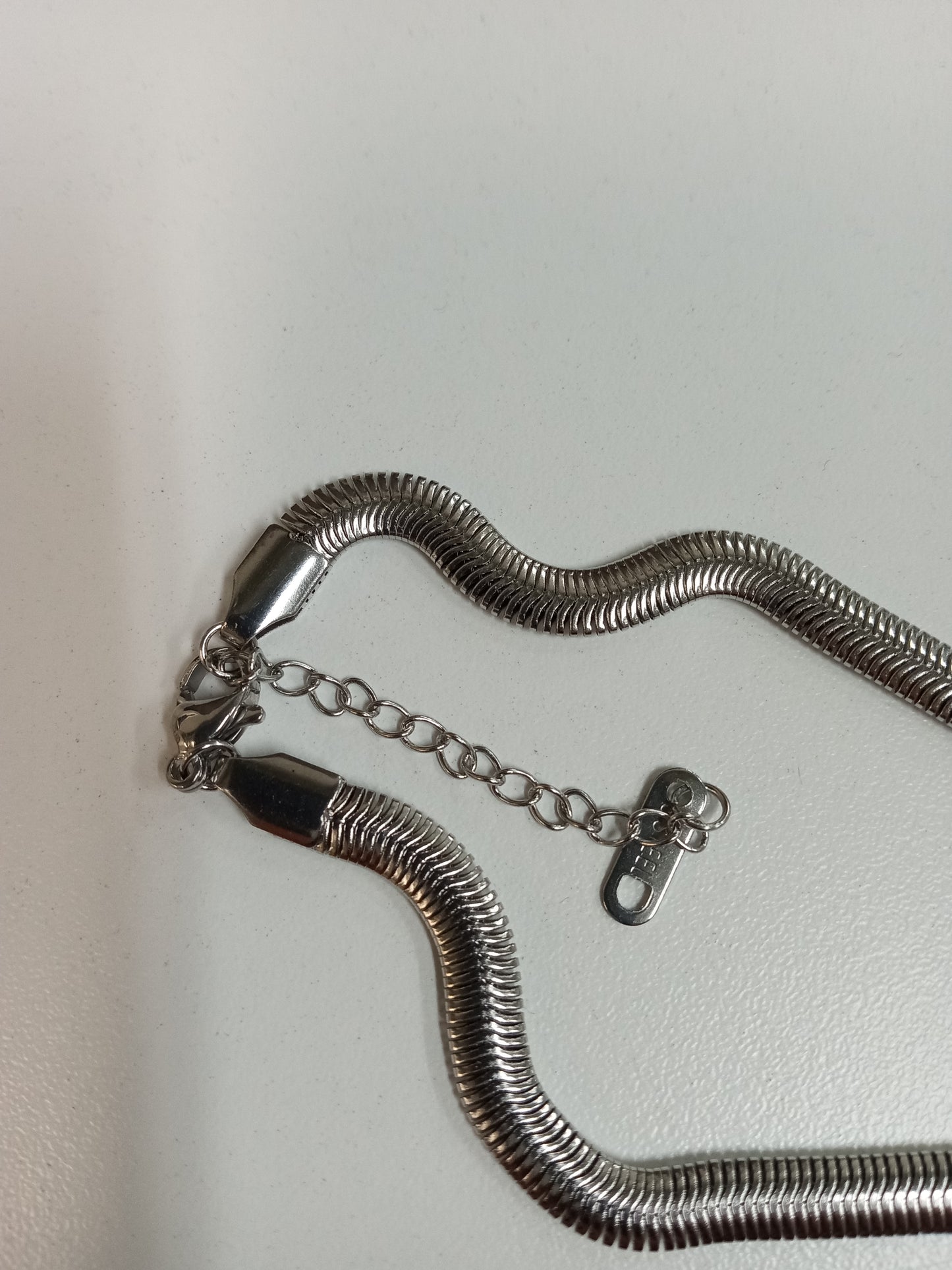 Stainless herringbone chain