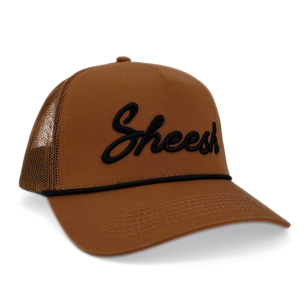 Sheesh Trucker hat in brown