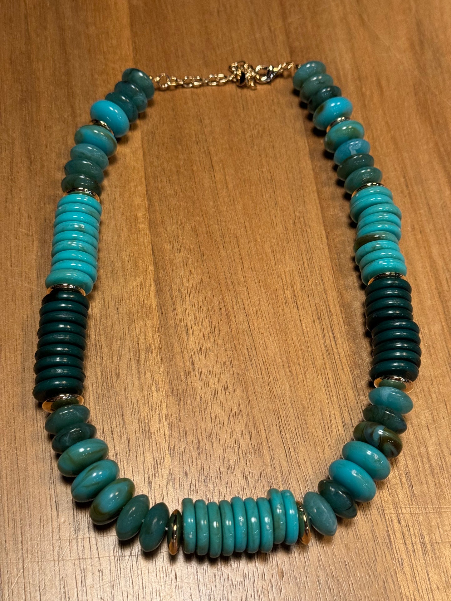 Marketplace Chunky Resin Necklace