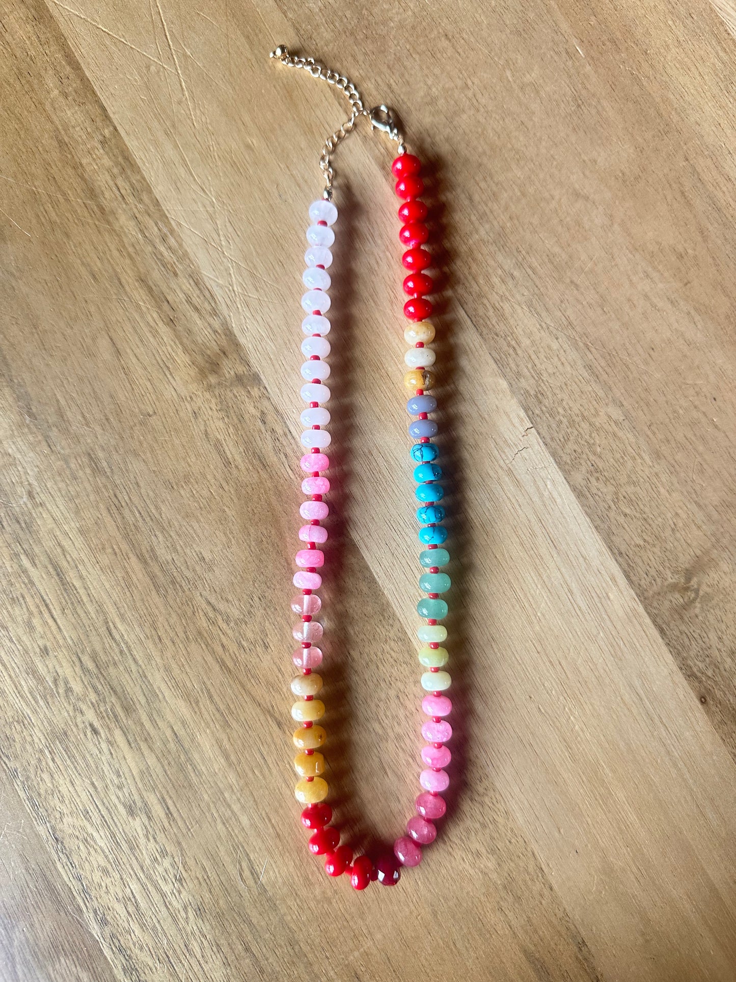 Big Apple Gemstone Necklace