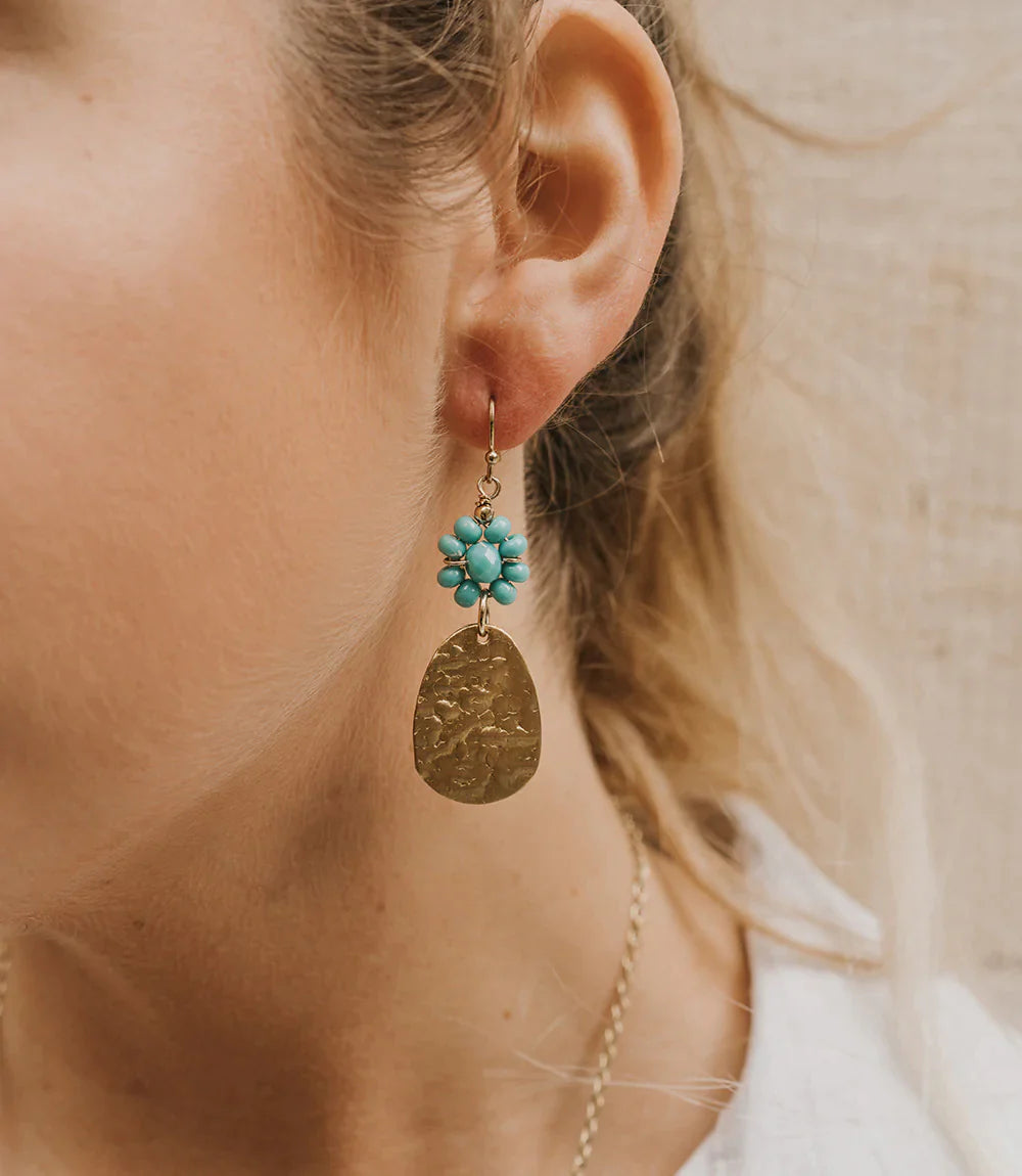 Dainty Daisy Turquoise SET