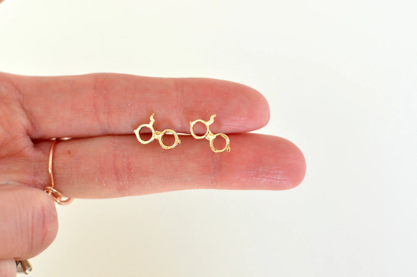 Harry Potter Studs. Silver and Gold