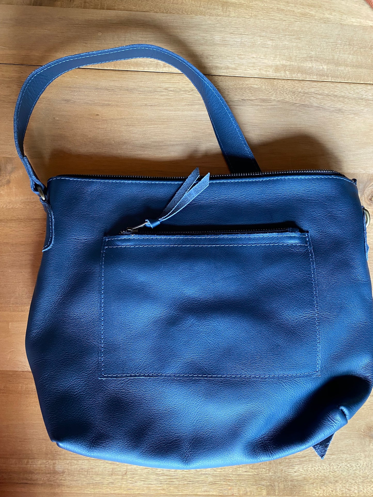 Leather Bow Bag