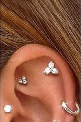 Tricot flat back studs.