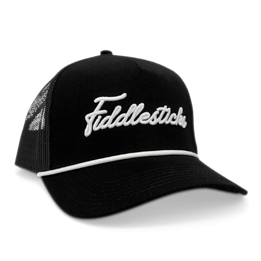 Fiddlesticks Trucker hat in Black