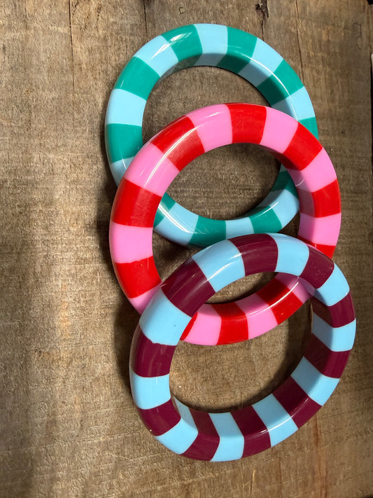 Chunky & Funky Stripe bangle