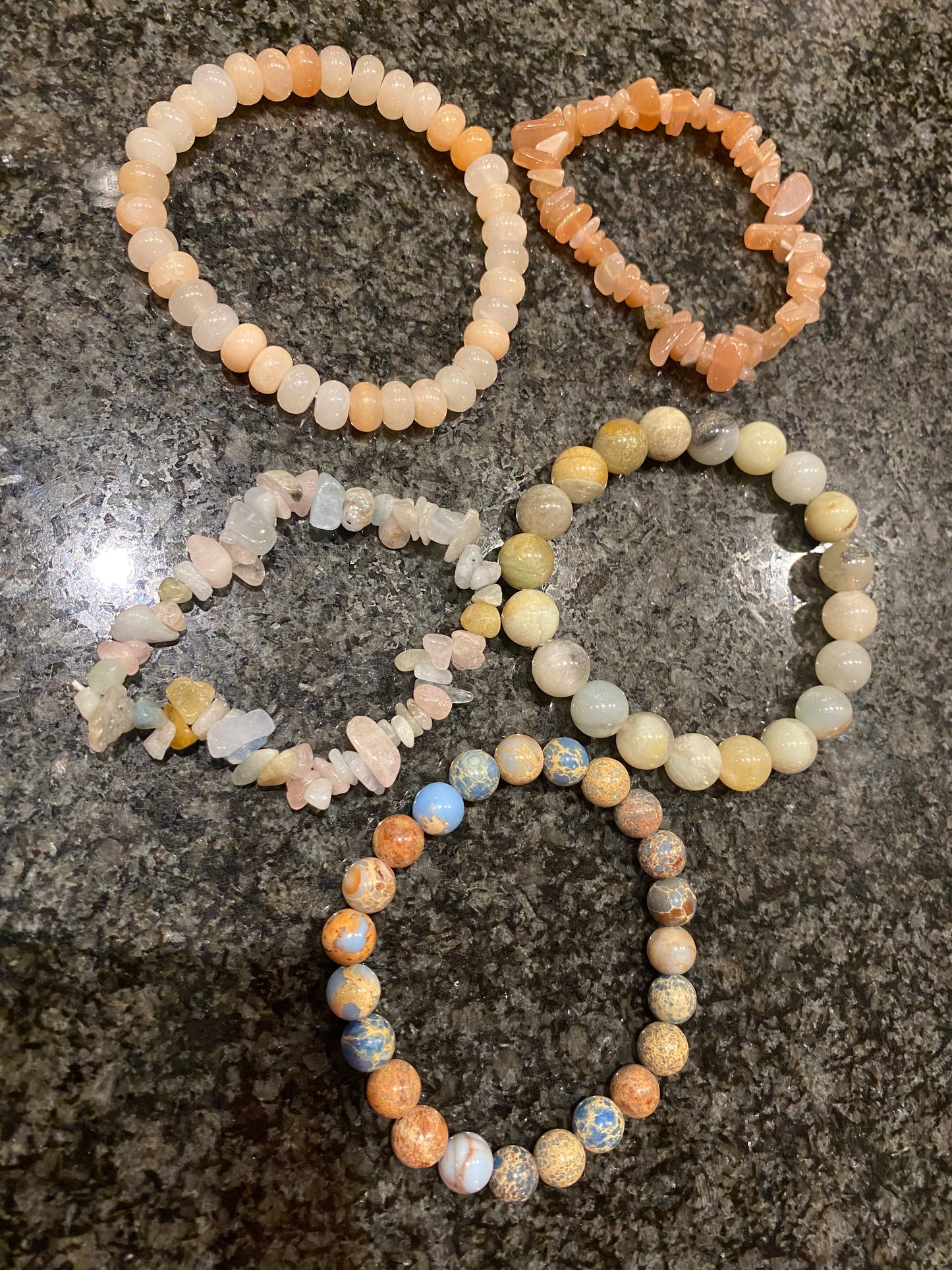 Sandy Beaches Gemstone Stack