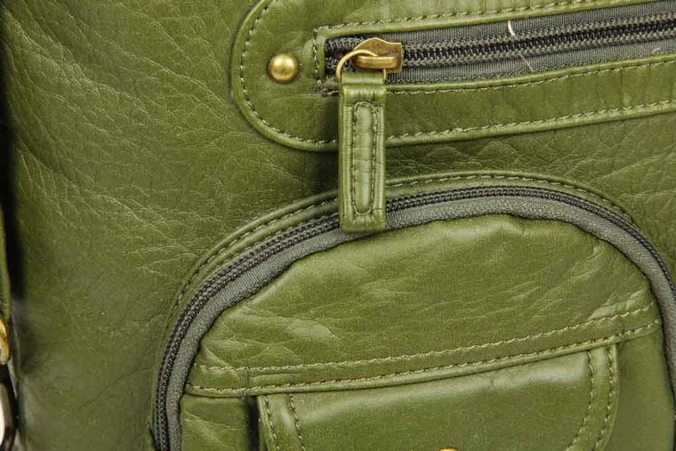 Convertible Crossbody Backpack - Army Green